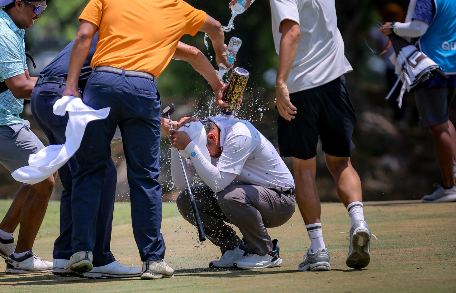 Last-hole eagle seals victory for Quiban in Lakewood thriller